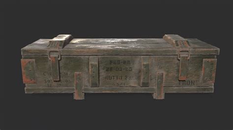 Military Wooden Box