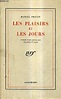 LES PLAISIRS ET LES JOURS / 54E EDITION. by PROUST MARCEL: bon ...