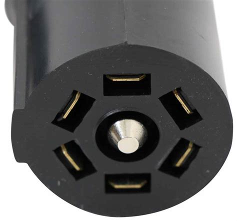 Hopkins 7 Way Blade Style Connector W Molded Cable And Leds Trailer