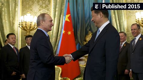 Russia And China Sign Cooperation Pacts The New York Times