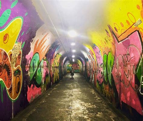 The City Just Painted Over The Graffiti In The 191st Street Tunnel