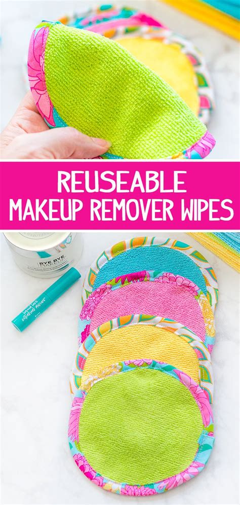 It will take you literally one minute to make and has. These soft, reusable makeup wipes are so easy to make! All ...