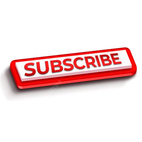 Subscribe Button For Social Media Channel Subscribe Button Social