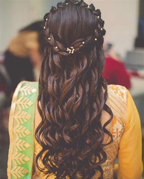 pakistani wedding hair styles 2019