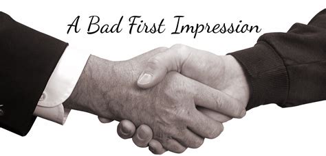 A Bad First Impression Perspectives Of A Bondservant