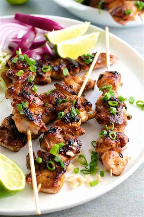 This is an original indonesian satay. Satay Chicken with Restaurant Style Peanut Sauce (Indonesian/Bali style) | Recipe | Chicken ...