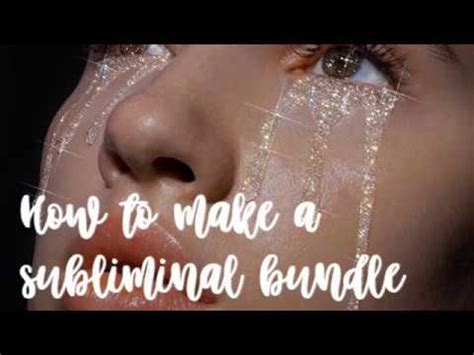 Another thing you can do to get faster subliminal results is to listen to your subliminal audio more than once during the day. How to make a subliminal bundle // EatMySub - - YouTube