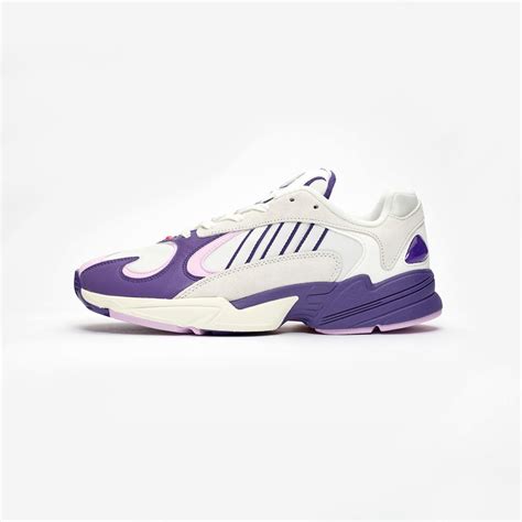 A variety of suede, mesh and leather covers the upper in frieza's iconic colours. adidas Yung-1 x Dragon Ball Z - D97048 - Sneakersnstuff | sneakers & streetwear online since 1999