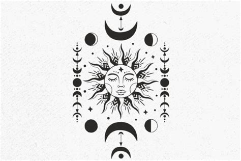 7 Celestial Sun Svg Designs And Graphics