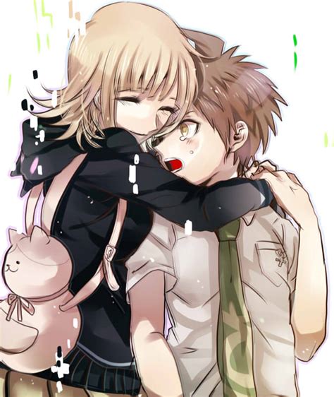 Nanami Chiaki And Hinata Hajime Danganronpa And 1 More Drawn By