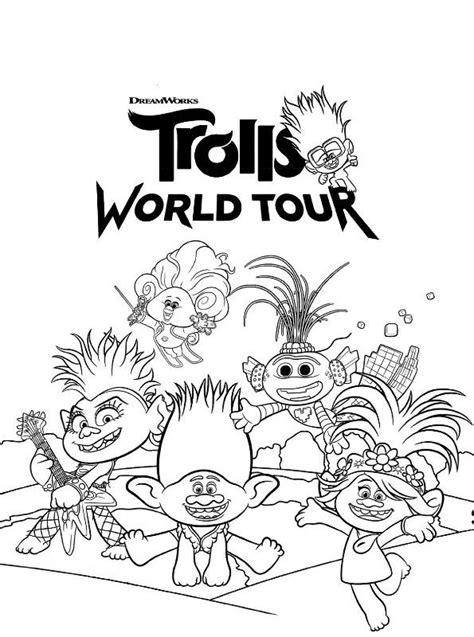 Showing 12 coloring pages related to ryans combo panda. Kids-n-fun.com | Coloring page Trolls World Tour ...
