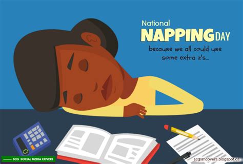 The National Napping Day Poster Features A Woman Laying On Her Back