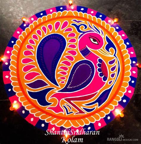 Diwali Rangoli Kolam Design Shanthi Sridharan 13 Preview
