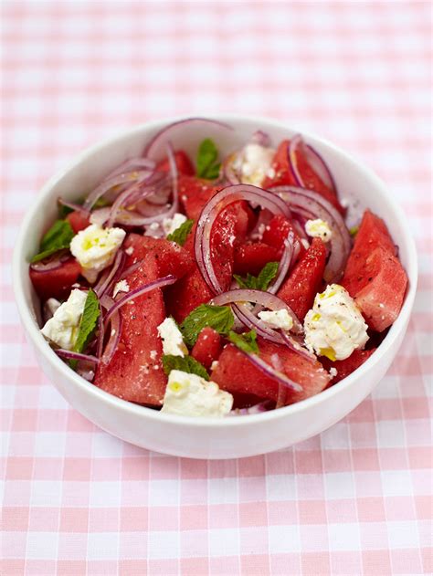 Watermelon And Feta Salad Recipe Jamie Oliver Salad Recipe