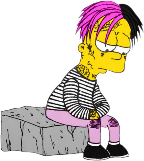 Bart Drawing Sad Memezasf Supreme Simpsons Thesimpsons Bart Simpson