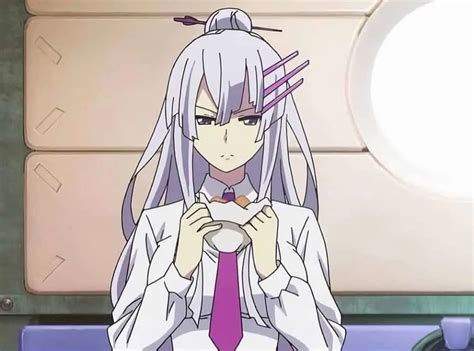 Silver Hair Anime Girl Characters