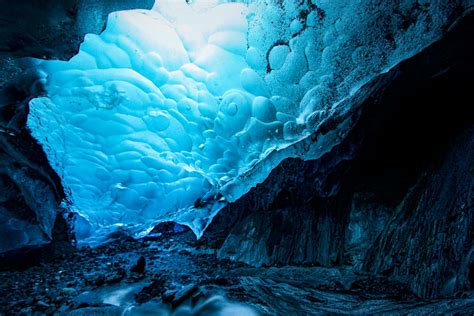 Hiking To Mendenhall Glacier In Hopes To See The Ice Caves