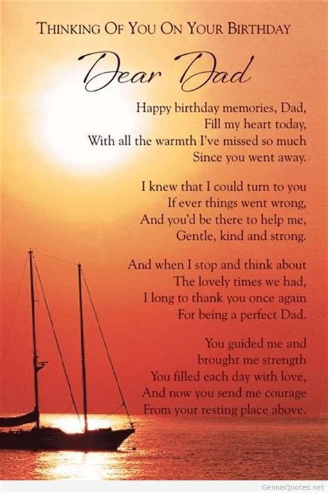 Enjoy reading and share 28 famous quotes about your dad in heaven with everyone. HAPPY BIRTHDAY DAD IN HEAVEN QUOTES FROM DAUGHTER image ...