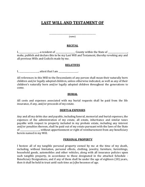 Free nc will template of download north carolina last will. North Carolina Last Will And Testament Form - Fillable Pdf Template - Download Here!