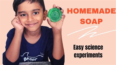Homemade Soap Kids Science Experiment Youtube