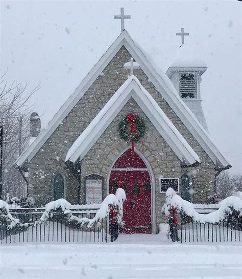 Image May Contain Snow Tree Sky And Outdoor Church Pictures Old