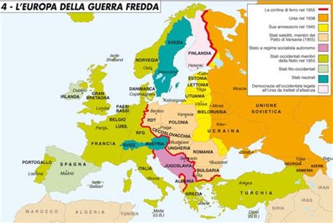 L'europa è suddivisa in 48 stati, un numero elevato. Cartina Politica Dell\'europa Prima Del 1989 | Cartina