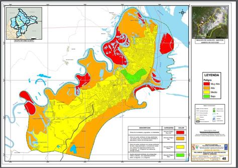 Mapa De Peligros Geológicos Geotécnicos De La Ciudad De Iquitos