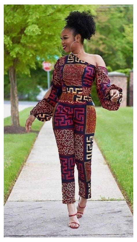 20 Stylish Ankara Jumpsuit Styles To Rock The Glossychic African