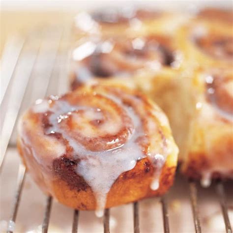 Quick Cinnamon Rolls With Buttermilk Icing Americas Test Kitchen Recipe