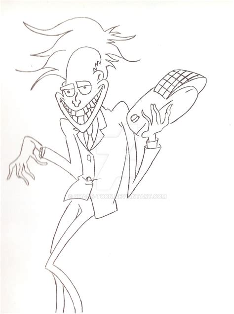 Freaky Fred From Courage The Cowardly Dog By Chaos Toon On Deviantart