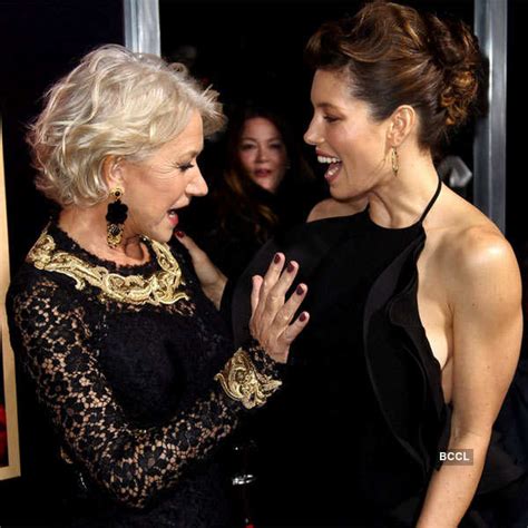 Helen Mirren One Of Jessica Biels Co Stars From The Movie Grabbed