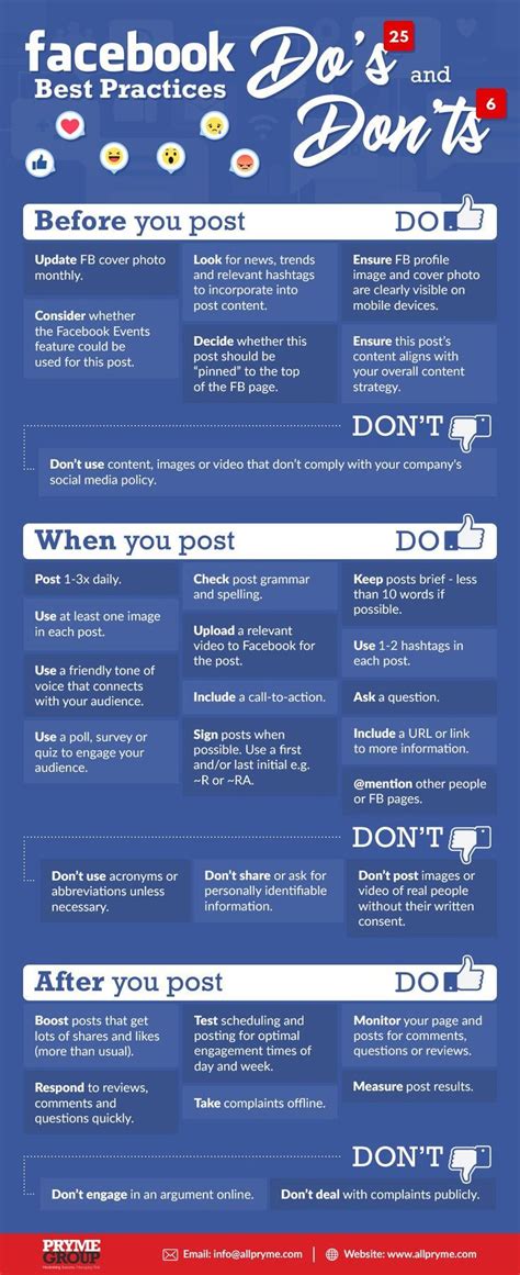 Social Media Do S And Don Ts Infographic In Social Media Hot Sex Picture