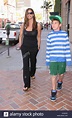 Charisma Carpenter and son, Donovan Charles Hardy. "The Expendables ...