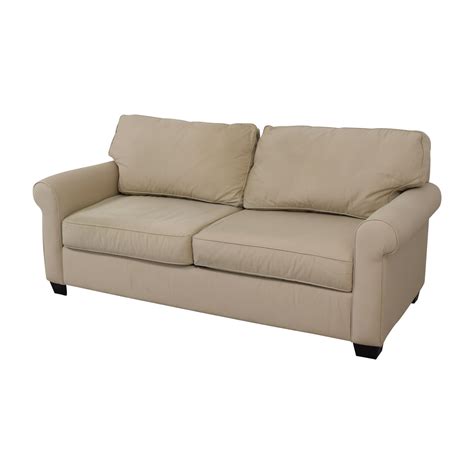 We have 2 kitties that do not scratch furniture (yay i ramble (sorry!), so i guess essentially my question is this: 85% OFF - Pottery Barn Pottery Barn Pearce Sofa / Sofas