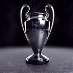 Champions League Trophy / Uefa Champions League Trophy On A Blue ...