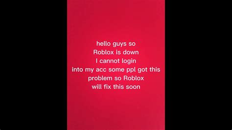 Why I Cannot Log Into My Roblox Account Youtube