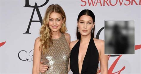 Gigi Hadid Glimpse Us A Rare Moment Of Sister Bella Hadid Playing With