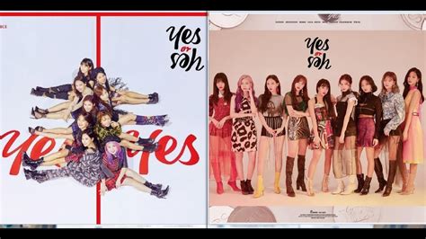 Yes or yes is the 6th mini album of twice, it was released on november 5, 2018 by jyp entertainment. TWICE(트와이스) - YES or YES Album YES or YES(MP3) - YouTube