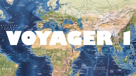 Voyager 1 World Push Pin Map By Geojango Youtube
