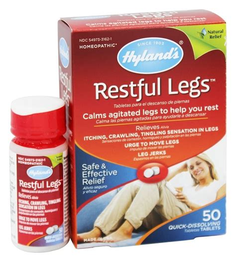 Restful Legs 50 Tabletshylands Restless Leg Syndrome Legs