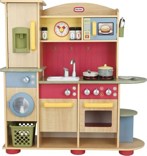 Little Tikes Premium Wood Cook Creations Kitchen Playset Dealbuyer