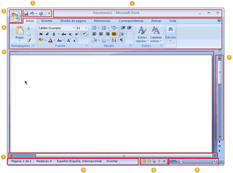 Informática I Entorno De Microsoft Word 2007