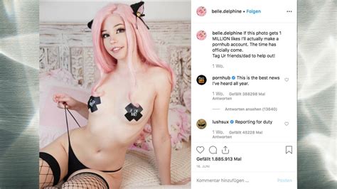 Pornhub Instagrammerin Belle Delphine Trollt Fans Mit