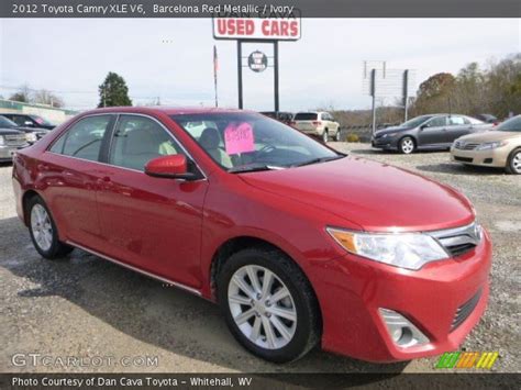 2012 toyota camry xle interior. Barcelona Red Metallic - 2012 Toyota Camry XLE V6 - Ivory ...