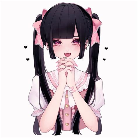 ビビちゃん໒꒱· ﾟ On Twitter かわいいアニメガール 病み 女の子 イラスト 芸術的アニメ少女