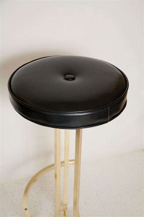Milwaukee furniture is a branded furniture store outlet in chicago, il. Pair of Vintage Modernist Brass Bar Stools by Seng Chicago ...