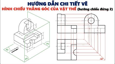 Hướng Dẫn Cách Vẽ Hình Chiếu Toán 9 đơn Giản Và Dễ Hiểu