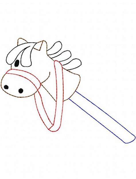 Stick Horse Drawing At Explore Collection Of Stick