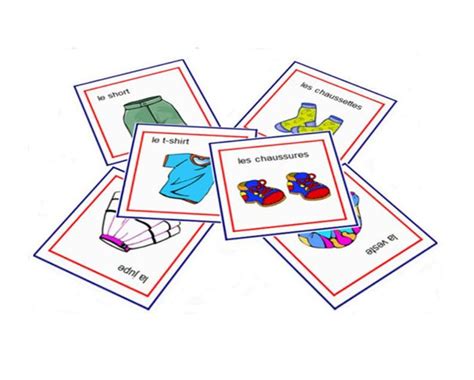 Check spelling or type a new query. CLOTHES FRENCH FLASHCARDS with Pronunciation on Audio ...