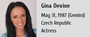 Gina Devine Height Weight Size Body Measurements Biography Wiki Age